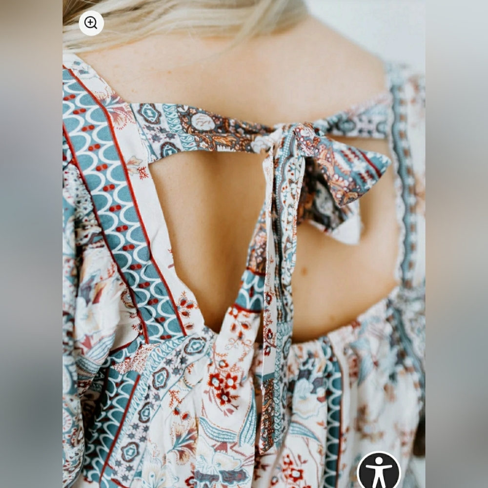 SWEET ATTITUDE PATCHWORK TOP NWT - image 4